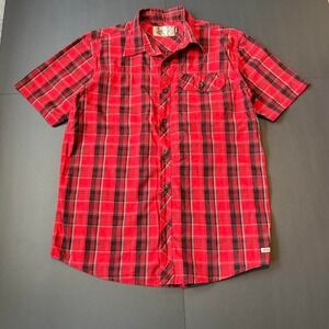 2000s realtree red button‎ down